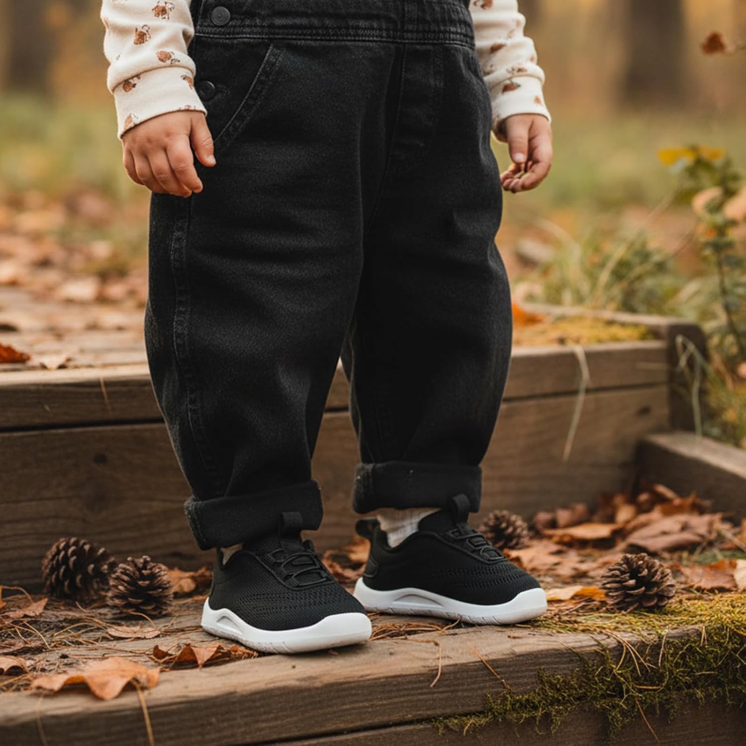 MORENDL Toddler Slip On Sneakers Baby Walking Shoes Non-Slip Breathable Unisex Pink Mesh Lace-Up Athletic Sneakers Infant Running Shoes - Image 2