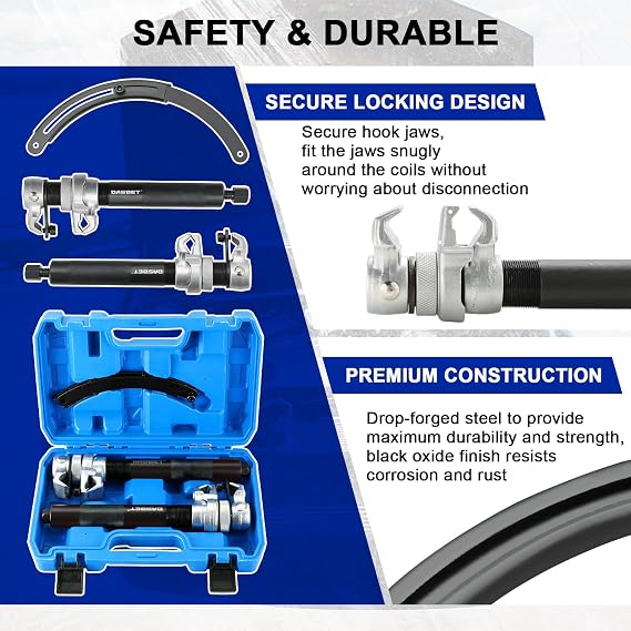 DASBET Coil Spring Compressor Coil Spring Clamps Strut Spring Compressor