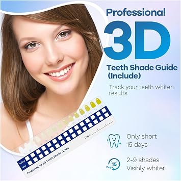 Led Light Teeth Whitening Set - Led Light Whitening, Effective Results in 15 Days, Long Charging Life, Soft Silicone Head, Effective Teeth Whitening Device for All Teeth Stains