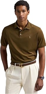 Mens Classic Fit Soft Cotton Polo Shirt