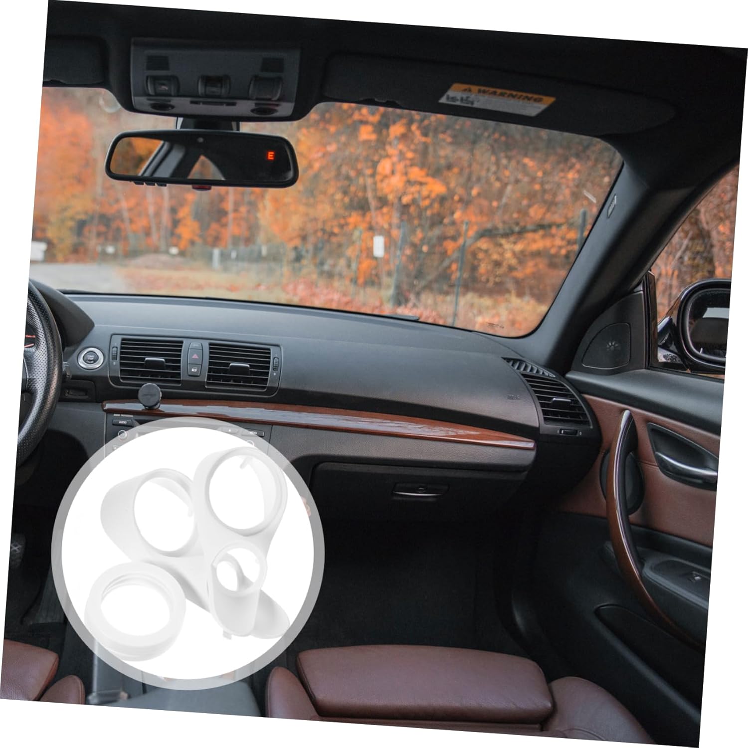 Ciieeo 3pairs Car Speaker Spacer Mounting Adapter Bracket for Easy Installation Plastic Washer for Auto Speaker System Lightweight and Stable Design for Secure Connection