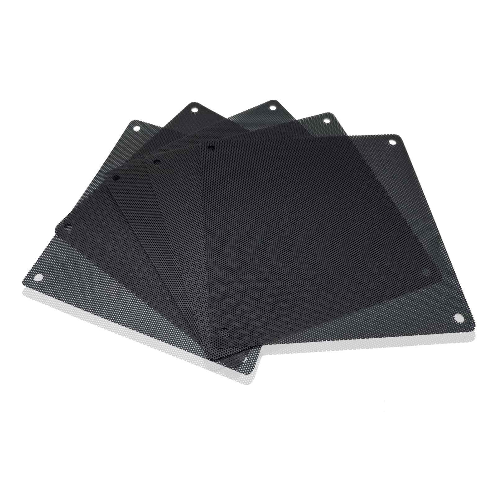 10 ventole in PVC da 120 mm, filtro antipolvere per PC, copertura antipolvere per computer (120 mm x 120 mm)