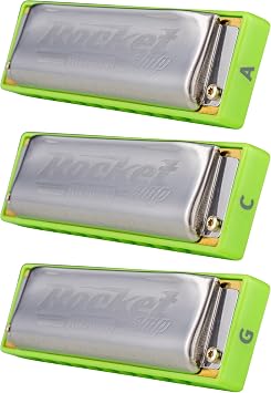 Hohner ROCKA-3PK Rocket Amp Propack C,G,A-Major