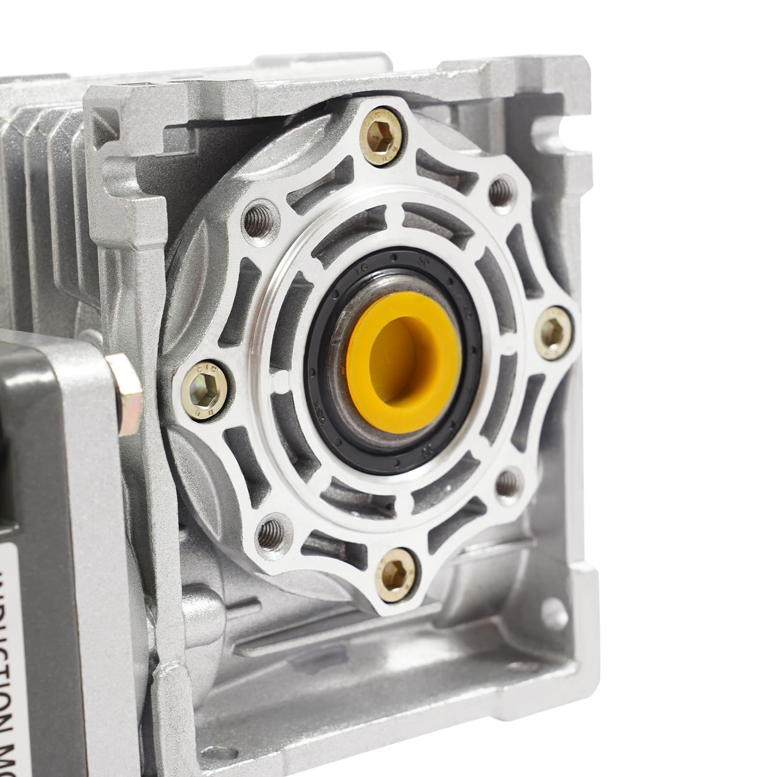 Schneckengetriebemotor mit Drehzahlregler, 180W 220V Getriebemotor 80 K Schneckenreduzierung, Schneckengetriebe Motor Einstellbare Drehzahl 35NM Drehmoment