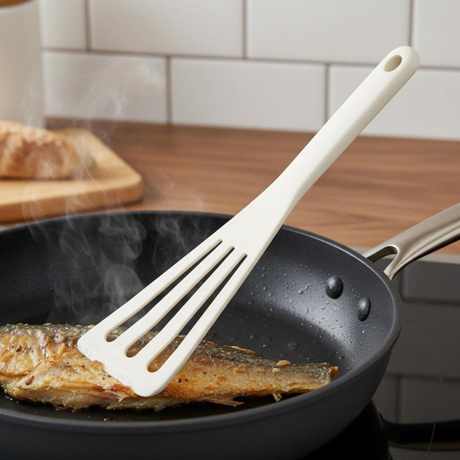 predolo Eierpfanne Antihaftbeschichtete Bratpfanne Zum Braten von Spiegeleiern Und Pfannkuchen mit Silikonspatel für Gasherd Elektroherd Und Induktionsherd