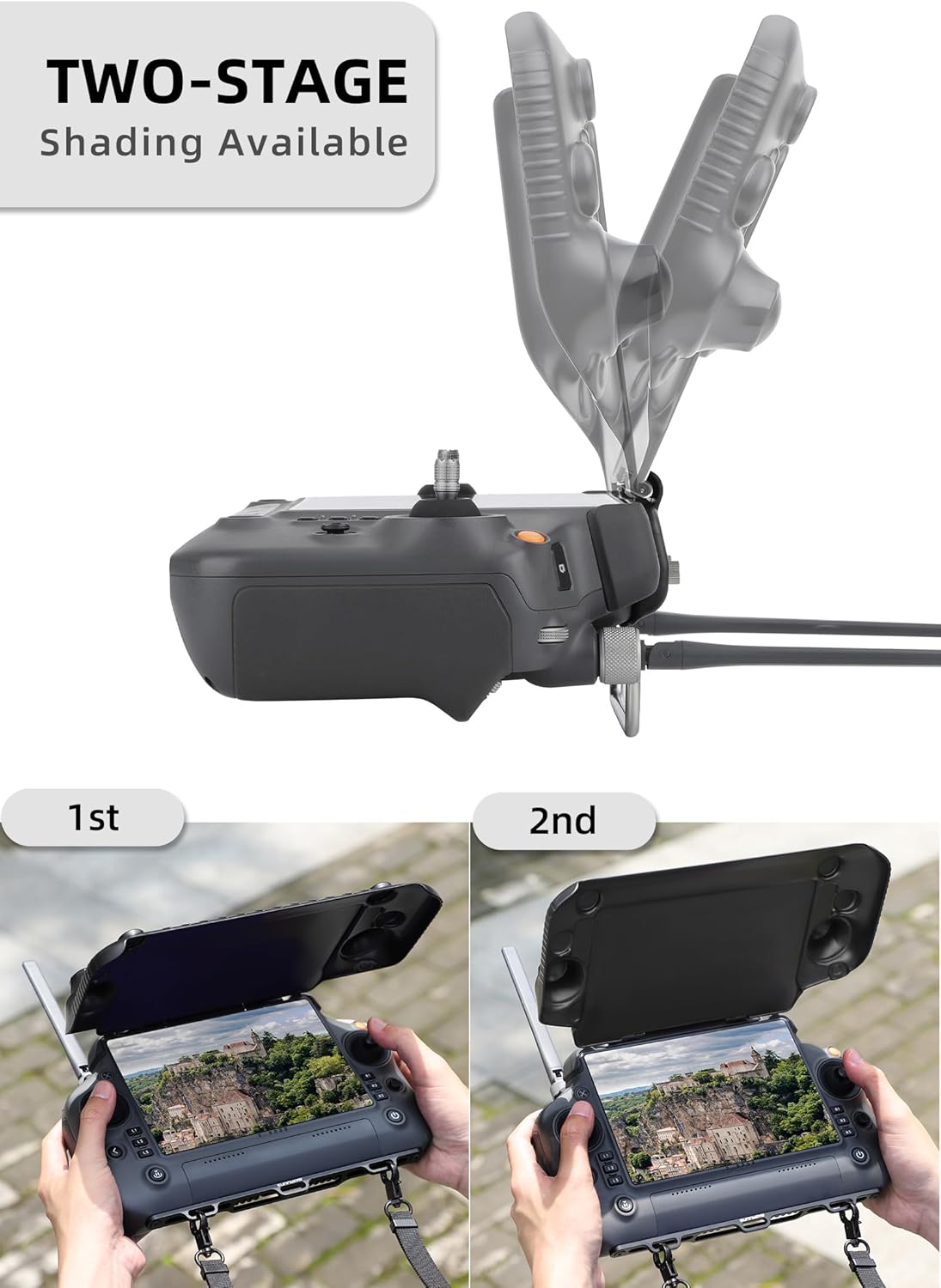 Drone Accessories Remote Control Screen Protector Lens Hood for RC PLUS