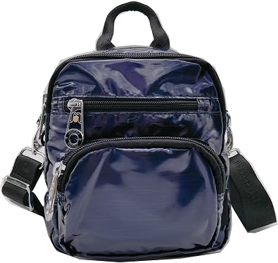 Amazon.com: Oudduo Mini bolso de hombro de nailon para mujer, bolso de  teléfono celular, mini mochila pequeña, Azul oscuro : Ropa, Zapatos y  Joyería