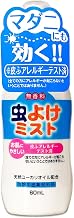 Lion Chemical Skin-friendly Insect Repellent Mist, Unscented, Natural Eucalyptus Oil, Portable, 2.0 fl oz (60 ml) Insect Repellent