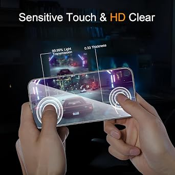 Tempered Glass Screen Protector for Xiaomi Mi 17 Ultra Pack of 2 + 2 Screen Protector + Camera Screen Protector 9H HD Film Hardness Tempered Protective Glass High Sensitivity Screen Protector