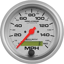 Auto Meter 4488 Ultra-Lite In-Dash Electric Speedometer 3.375 in.