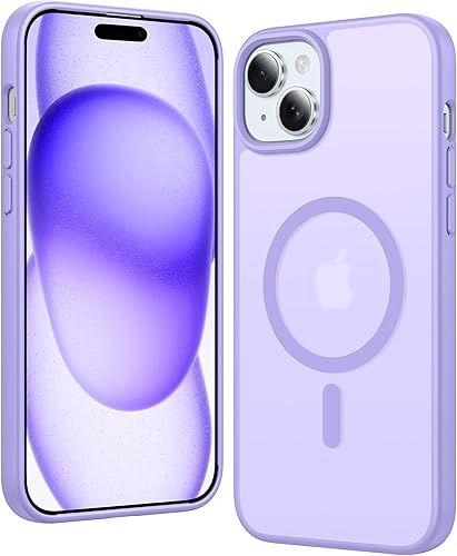 Miniatura 1103 de Fntcase Funda para iPhone 15 Plus y 14 Plus de 6.7 pulgadas, magnética, a prueba de golpes de grado militar, antiamarilleo, delgada, protectora