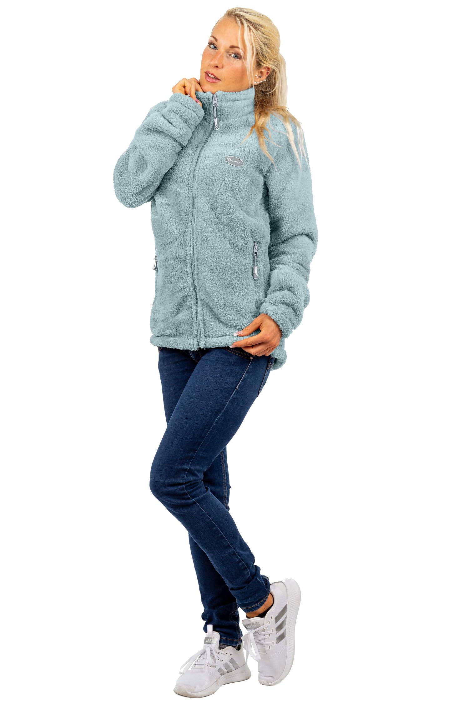 Reichstadt Damen Fleecejacke Kuschelig Warm & Stilvoll | Mit langen Ärmeln, weicher Komfort, bequeme Passform, für Alltag, Freizeit und kühle Übergangszeit