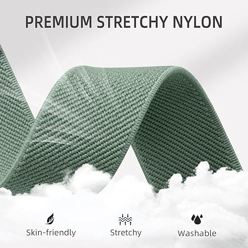 Miniatura 4 de DaQin Correa elástica deportiva de nailon compatible con Fitbit Versa 2Versa LiteVersa SEVersa Bandas para mujeres y hombres, correa elástica