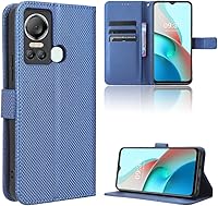 Vista 125 de Case for Honor X7a - Funda de piel sintética con tapa para Honor X7a RKY-LX2, color marrón