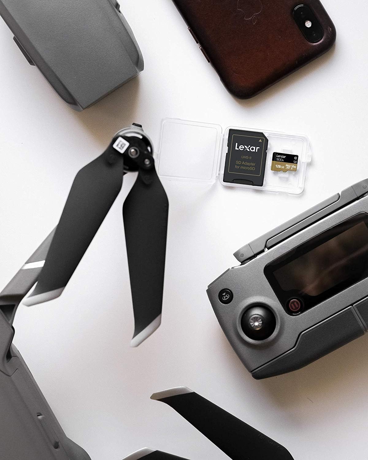 lexar professional 1800x 128gb microsdxc uhs ii card lsdmi128cbna1800a