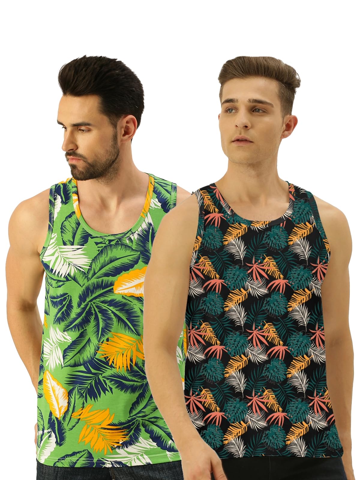 veirdo Men's Cotton Printed Regular Fit Vest-picture-44