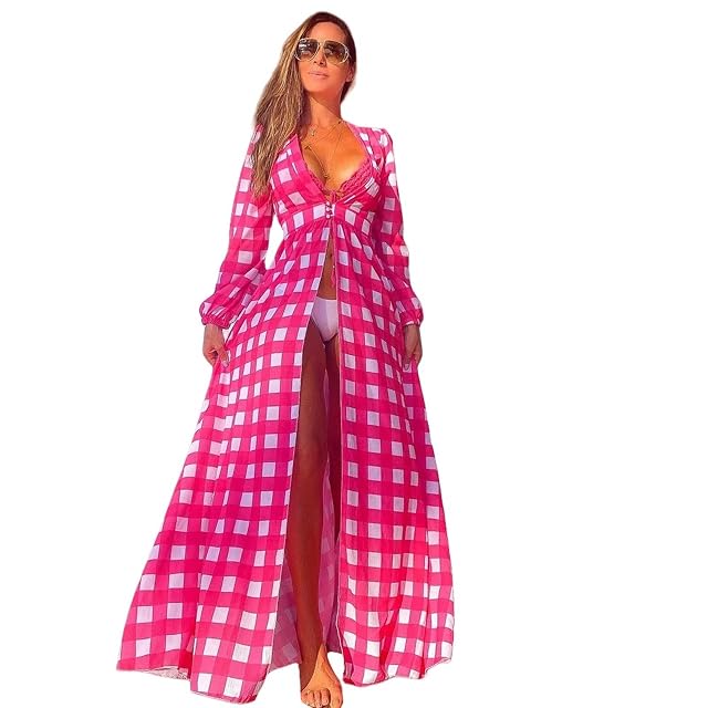 Bikini Beach Cover Up Tunics Long Kaftan Robe De Plage Sarong Beach Swimsuit Cover-Ups