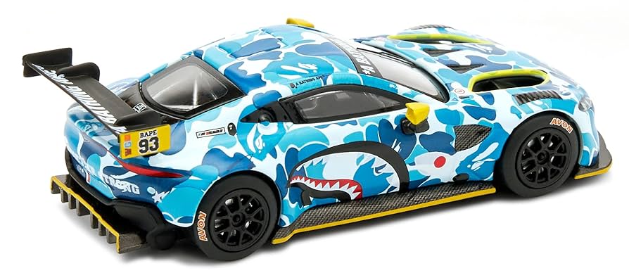 BAPE® x Aston Martin GT3 Model Car-Blue BAPE® x Aston Martin GT3 – us.bape.com