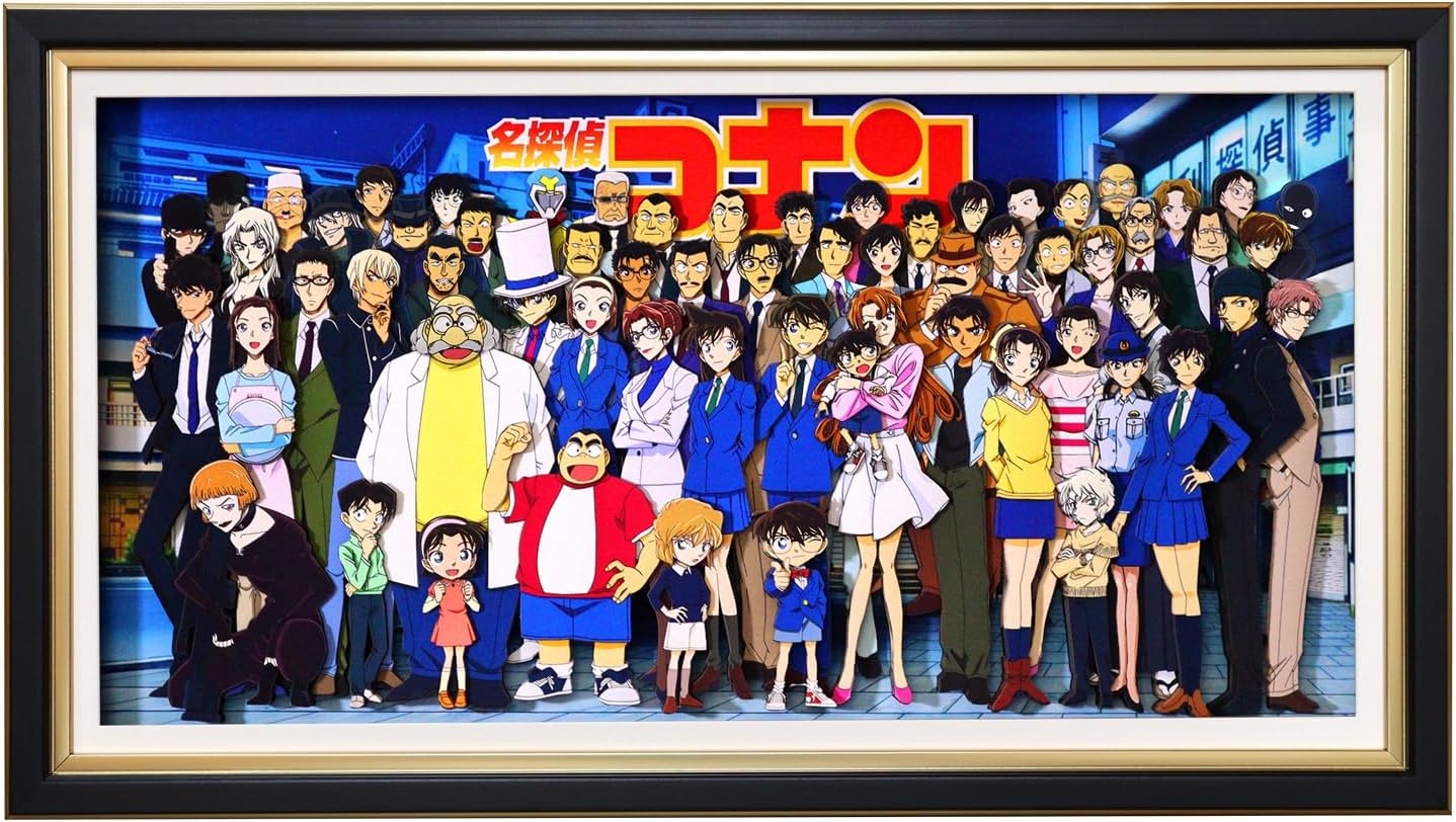 ArtFun 名探偵コナン用の立体絵 画 グッズ 周辺 立体絵 飾り 絵飾り