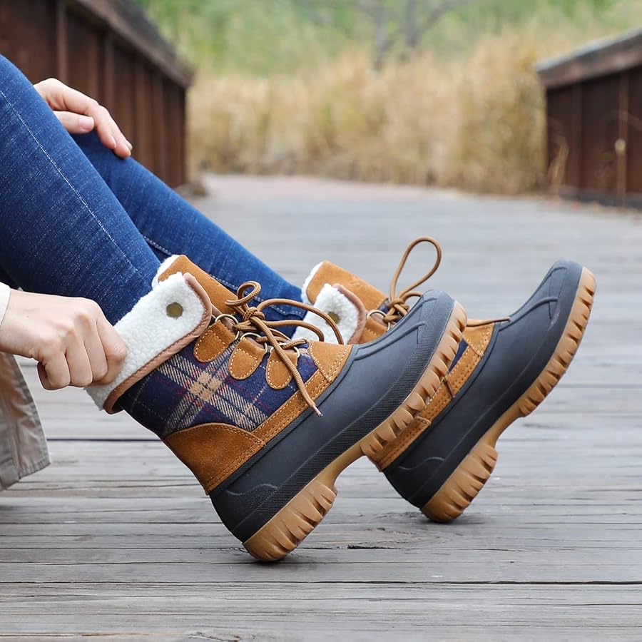 trending duck boots