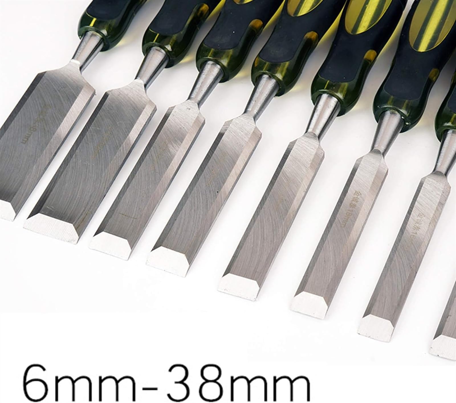 Cincel, Juego de Cinceles para Madera, 12 Piezas Juego de Cinceles con Tapa Llamativa Dearre Fuerte para Madera Y Acero Al Carbono para Tallado en Madera, Carpintería, Escultura, Marcos, Torn