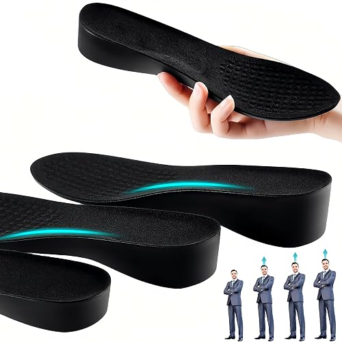Brandone Height Boosters Increase Insoles Shoe Heel Lifts Men 2-6