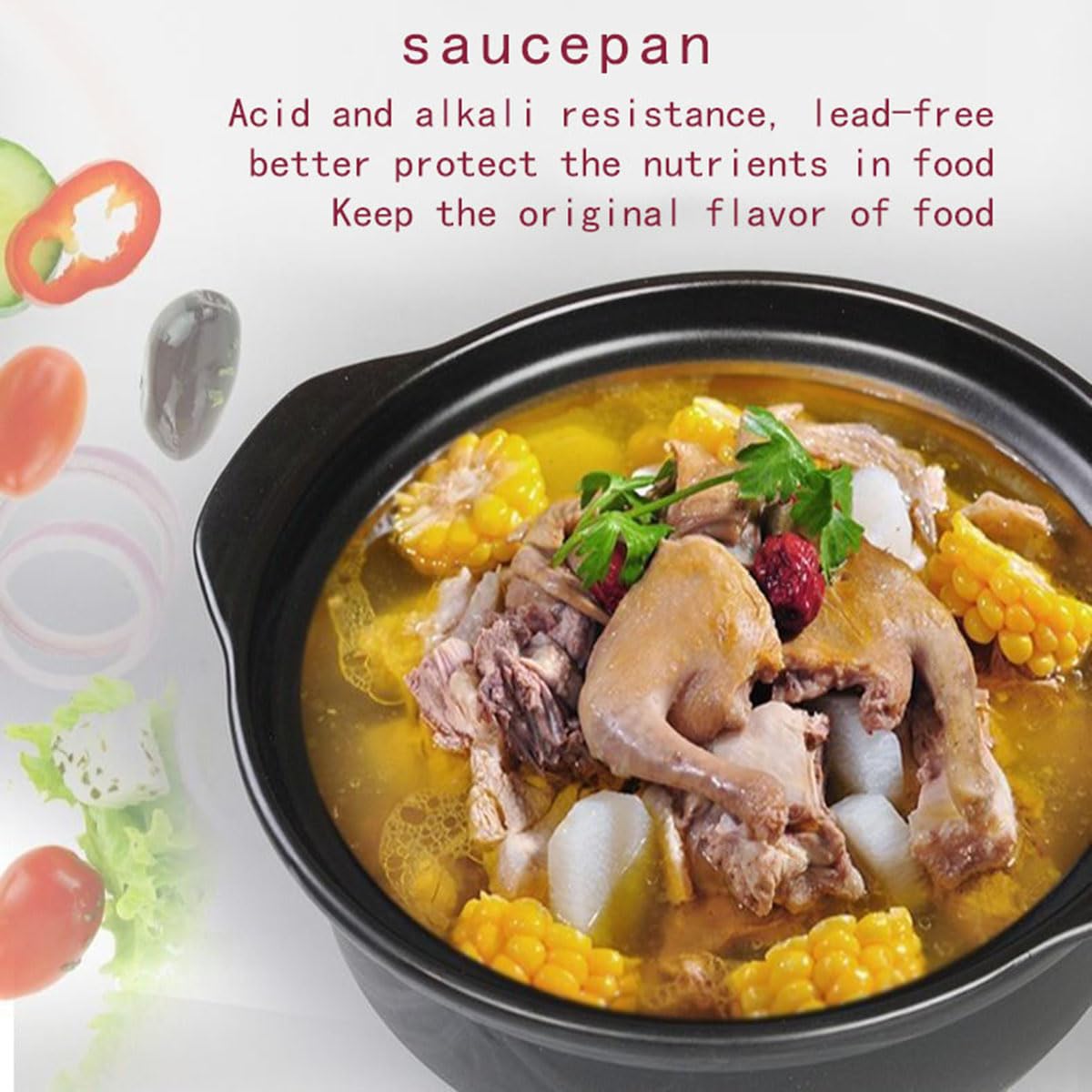 Premium Clay Casserole Pot - Dolsot Bibimbap & More -9