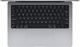 Apple 2023 MacBook Pro Laptop with Apple M2 Pro chip with 10core CPU and 16core GPU: 14.2-inch Liquid Retina XDR Display, 16GB Unified Memory, 512GB SSD Storage. Works with iPhone/iPad; Space Gray