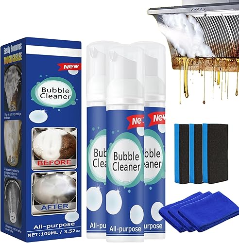 Limpiador de burbujas 2023, limpiador de horno en aerosol Splashfoam, tabletas en aerosol y botella de spray, limpiador de burbujas multiusos de