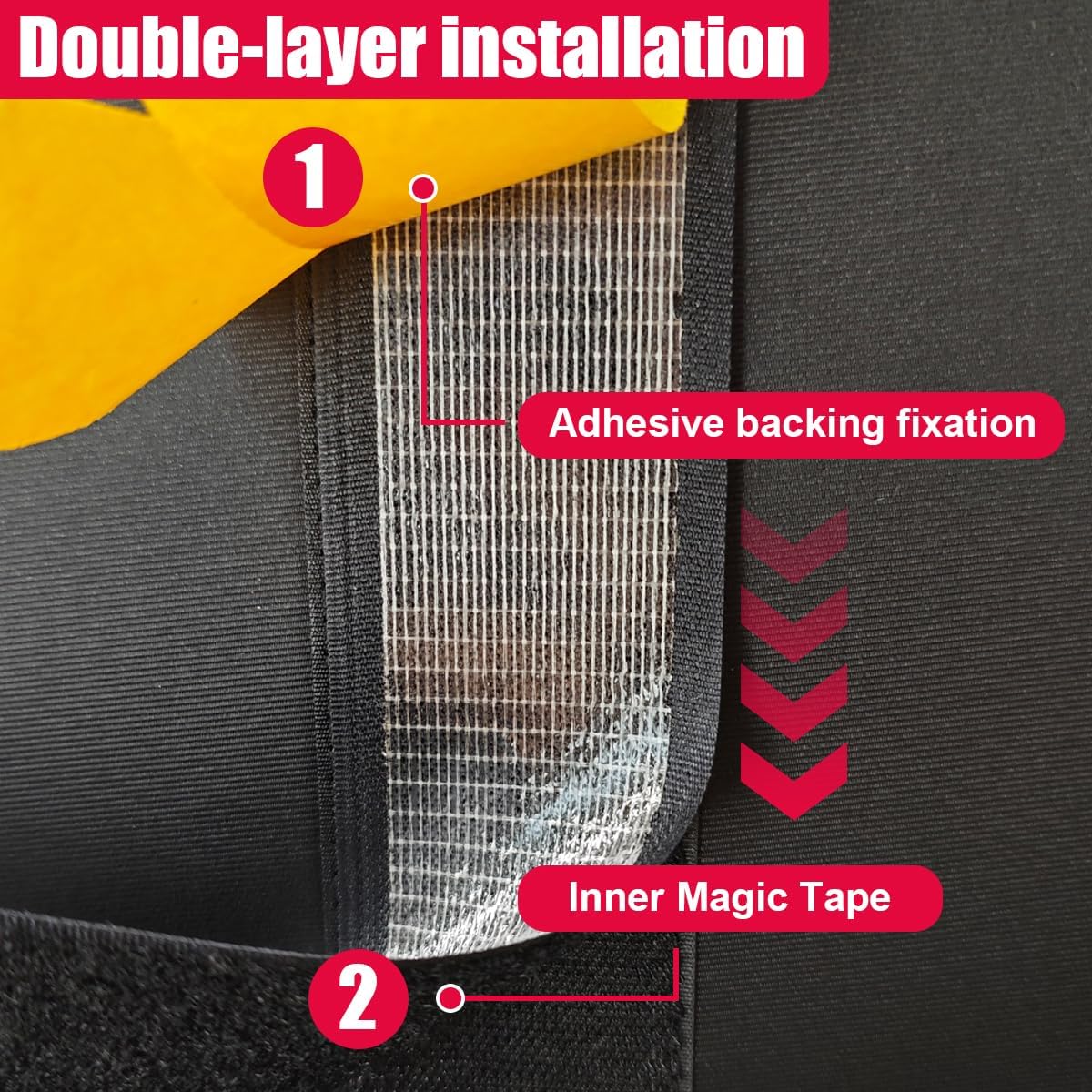 Craedli Foldable Car Backseat Organizer Shoe Storage Box Hanging Bag(Brown) image 4