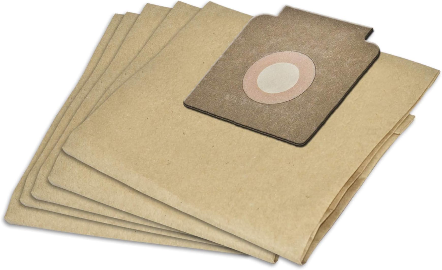 10 Sacs Aspirateur Compatibles Kärcher T 201, T 251 – Lot De Rechange Papier, Haute Filtration