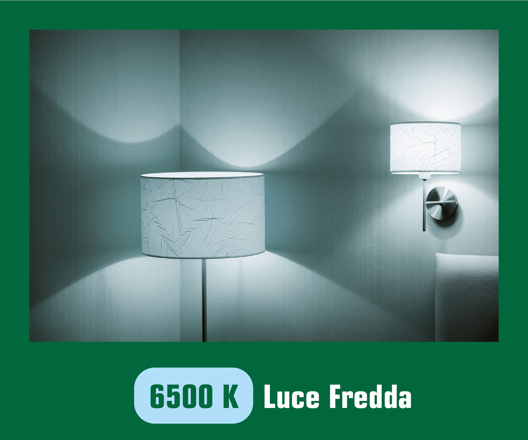Beghelli - SUPER Led Lampadina Led E14 Luce Fredda, Lampadina Led a Oliva 7W, 700lm, 6500K, 5 Pezzi