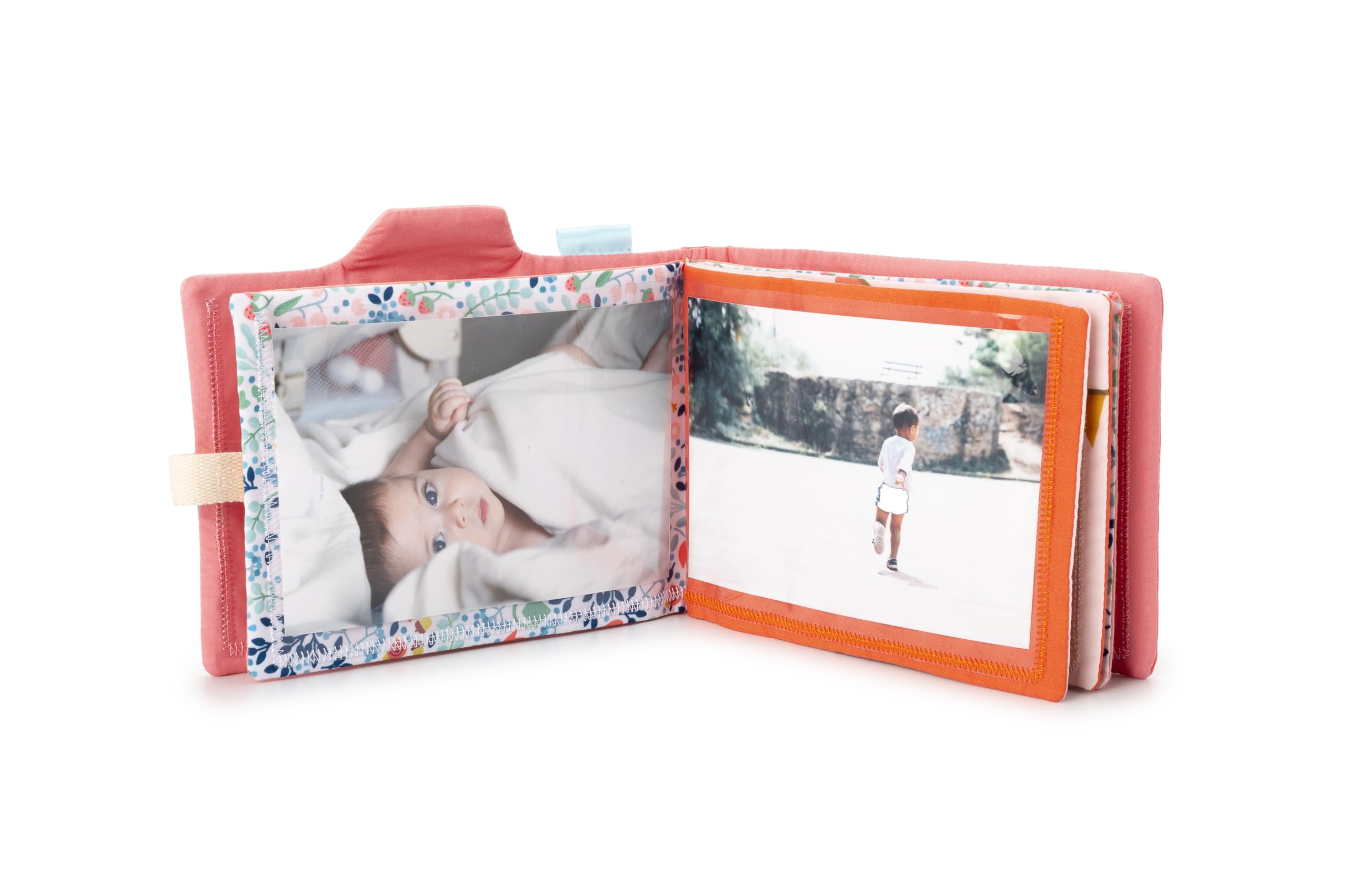 LILLIPUTIENS - Album Fotografico per Neonati Stella Il Cerbiatto - 10 Tasche per ricordi - Ideale per l’Asilo o Una gita in Famiglia - Divertirsi imparando - Copertina Personalizzabile - dai 3 Mesi