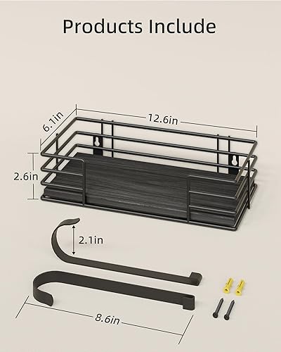 Miniatura 3 de Soporte para tabla de planchar de pared, colgador de metal para tabla de planchar con estante, decoración de cuarto de servicio y accesorios,