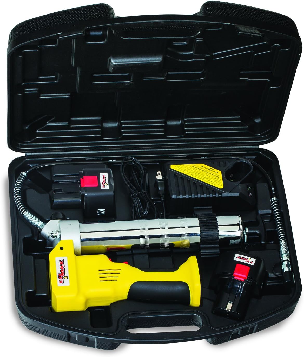 Amаzоn Crаzу 🔥 Dеаlѕ Lumax LX-1176 Handyluber 12V Cordless Grease Gun with 2 Batteries, 7000 Psi