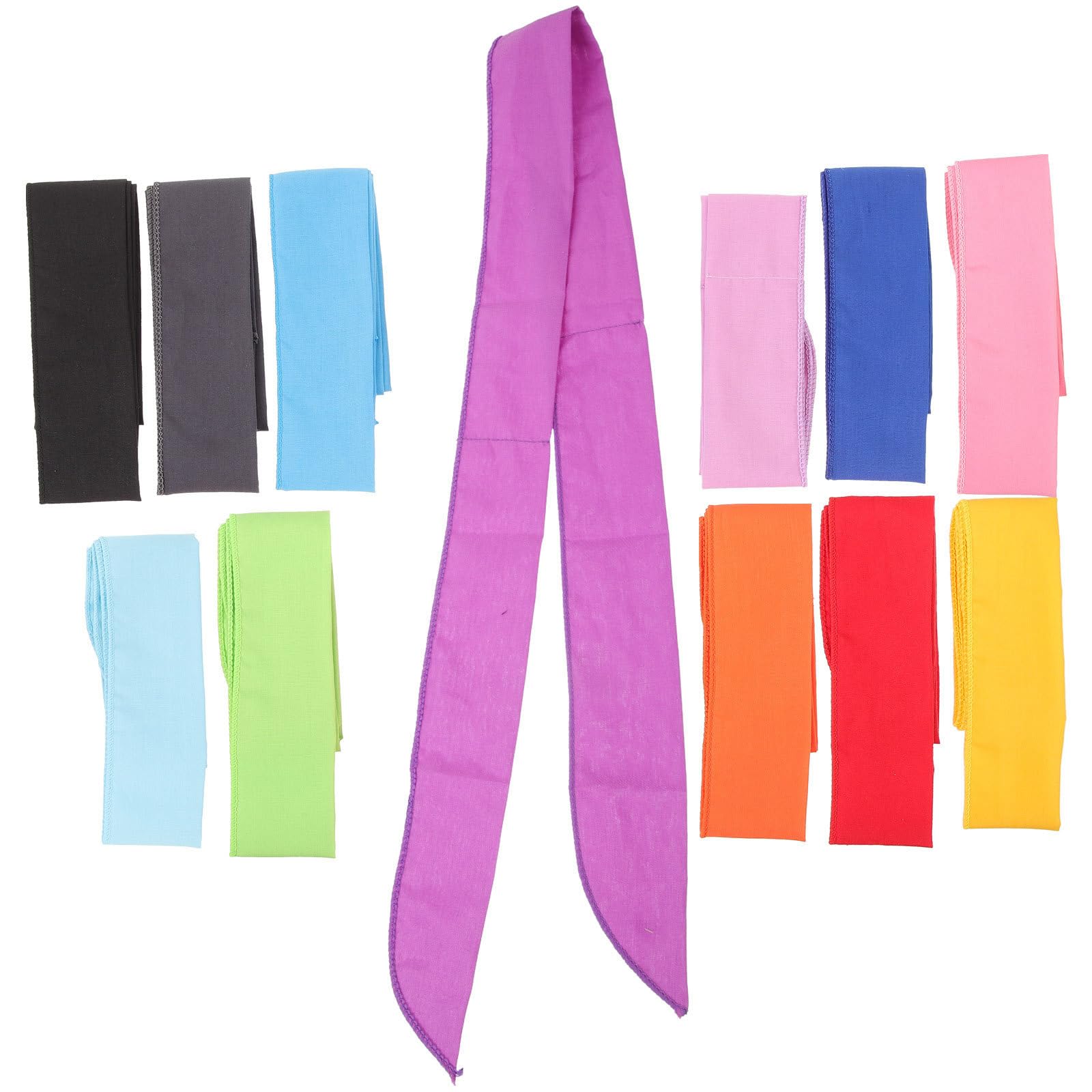 SEWACC 12 Piezas Bufanda Refrescante para Cuello, Poliéster Algodón, Yoga