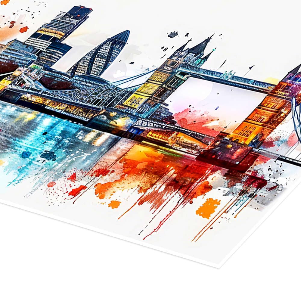 London Skyline Plakat