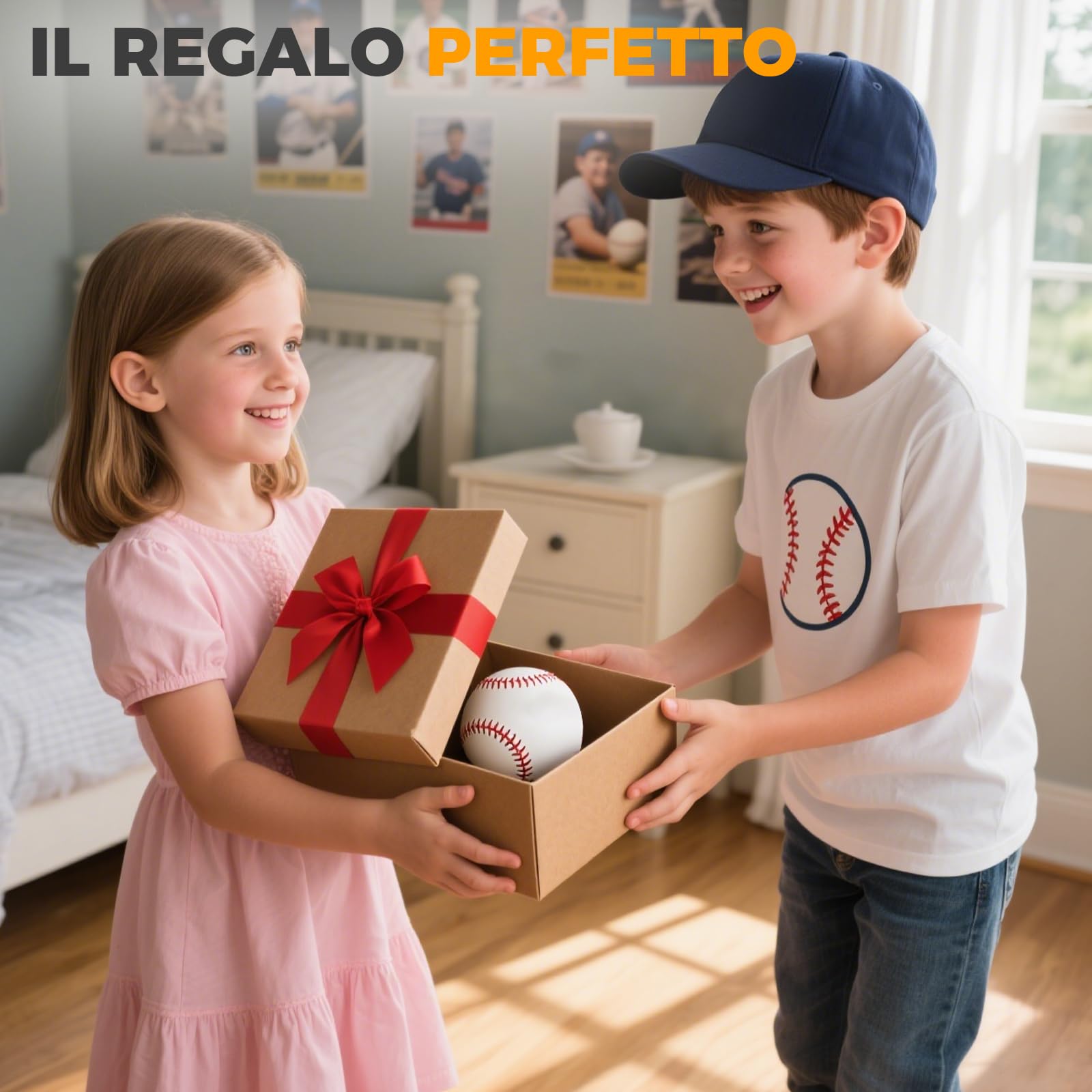 LeapBeast Palle da Baseball, Baseball Morbida/Duro, 9" Pollici Fatti a Mano da Baseballs in PVC in Gomma Morbida Softball per Allenamento Esercizio Gioventù Principiante