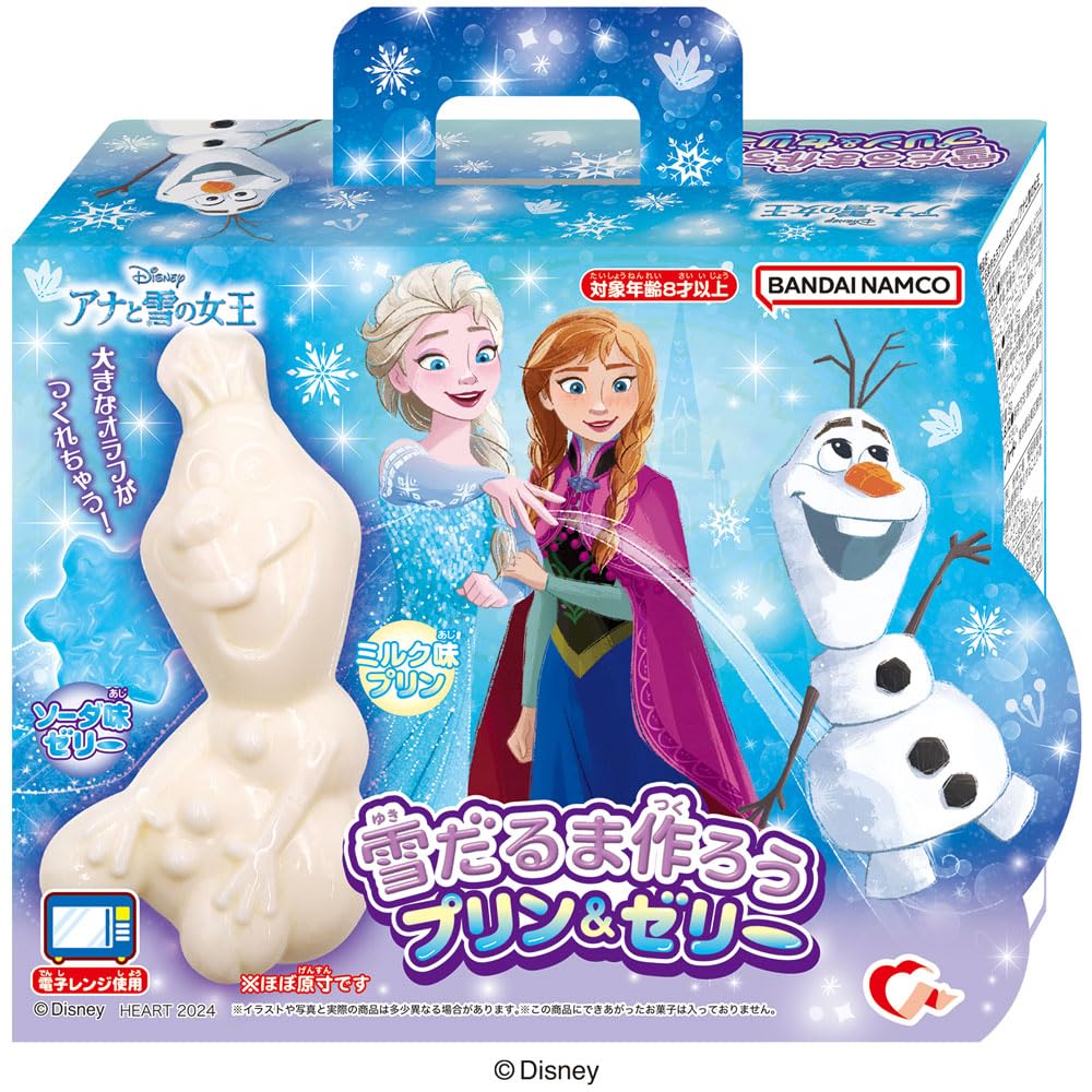 Amazon.co.jp: ハート(Heart) 雪だるま作ろうプリン&ゼリー/アナと雪の
