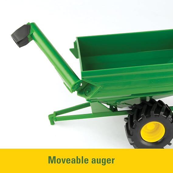 John Deere 1/32 Scale S780 Combine with Grain Head 7290R Tractor Grain Cart Set