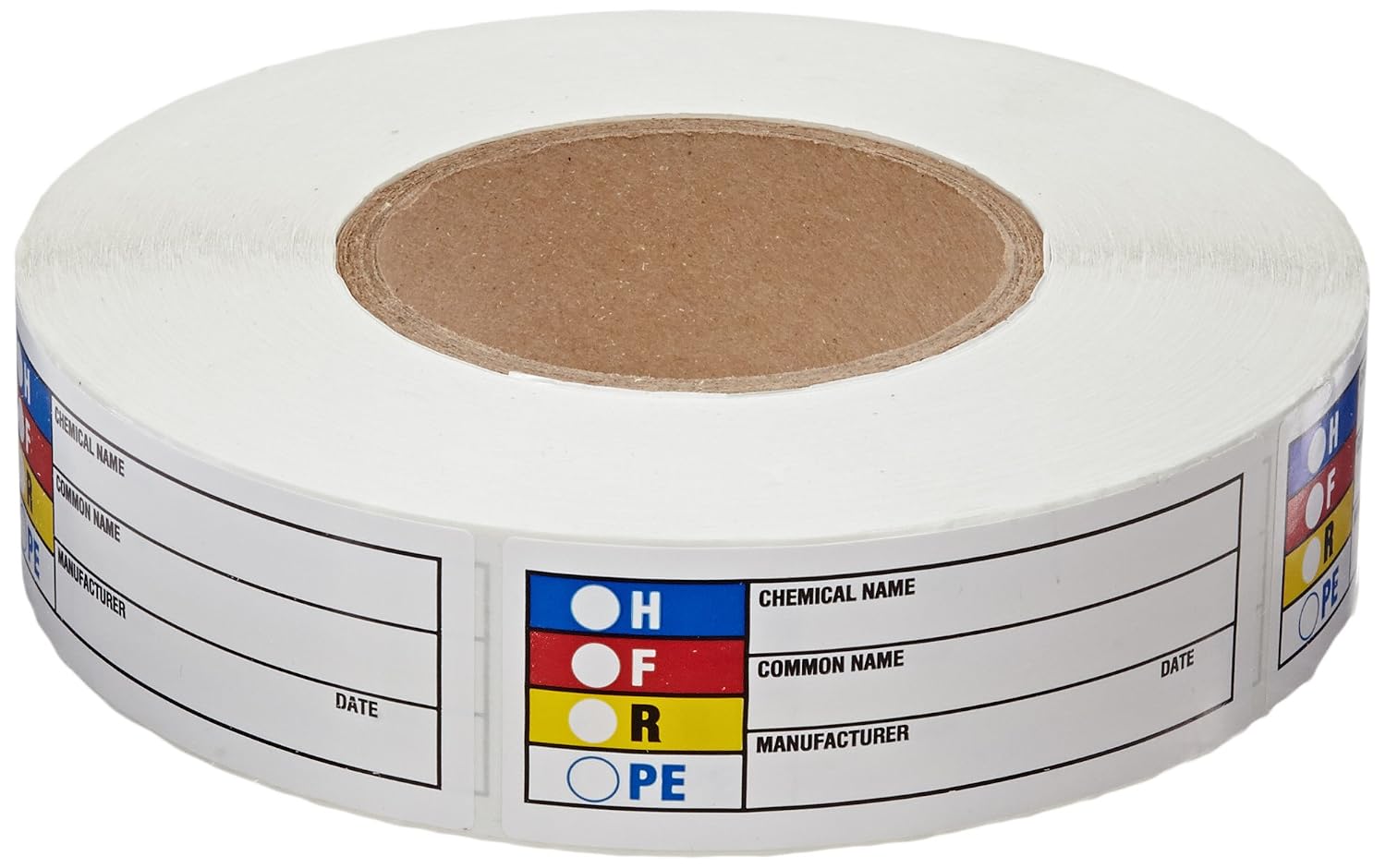 Brady 99186 3.875" X 1.5", B-235 Semi Gloss Paper with Pressure Sensitive Acrylic HMIG Label