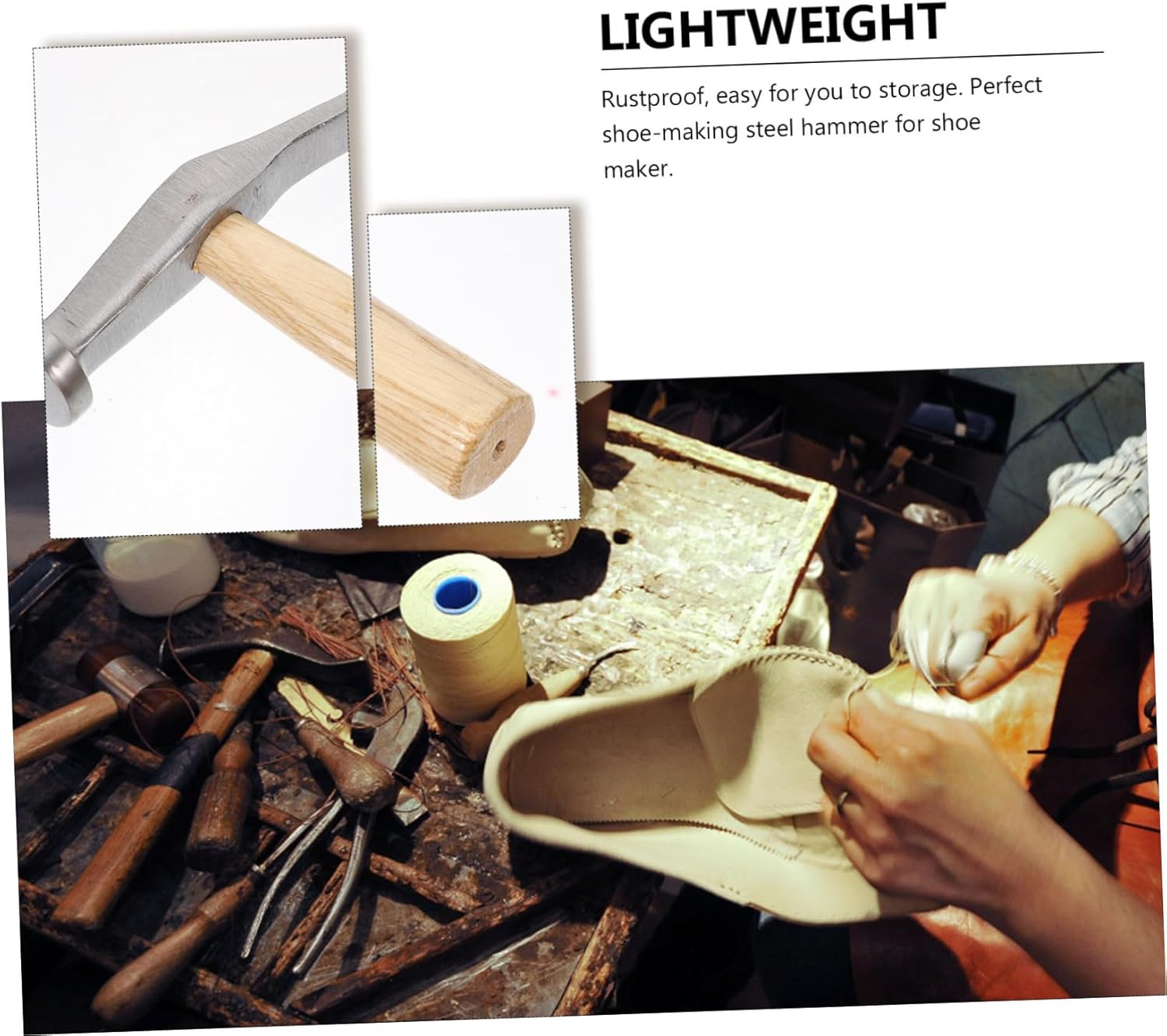 Bottom Hammer Mini Size for Household Hardware Rustproof Shoe-making Tool