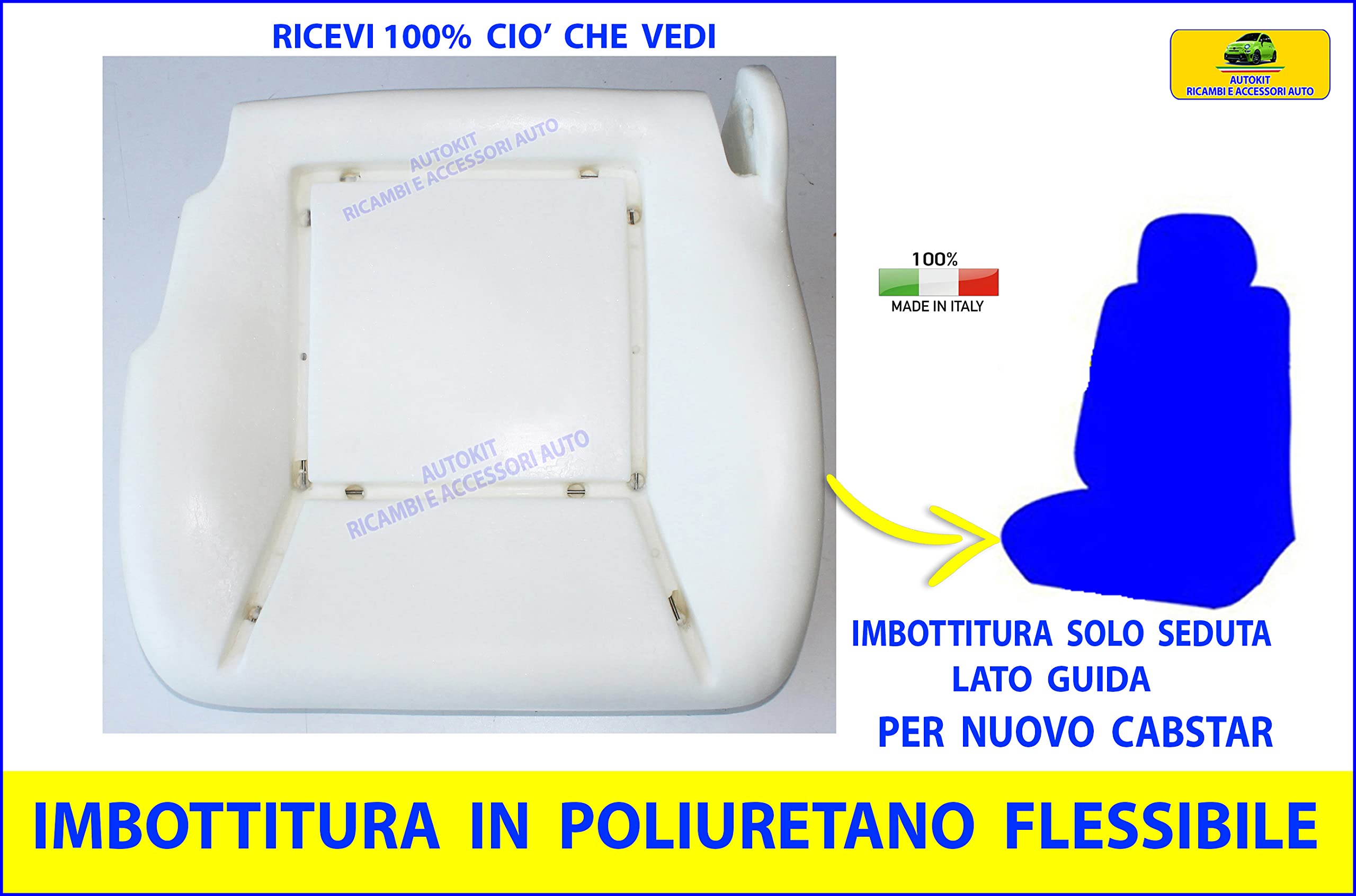 Cuscino Sedile Spugna Cabstar 2007- 20108SE