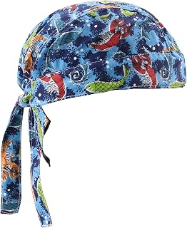 Luckyweld Welding Doo Rag,with Flame Resistant Cotton Welding Cap Mesh Inside, Suitable Most Welding Helmet