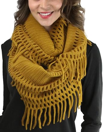 ToBeInStyle Womens Winter Super Warm Chunky Oversized Cozy Knit Scarves