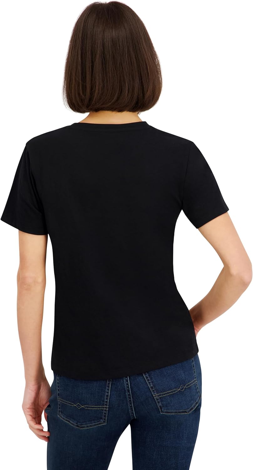 Spyder Womens Metallic Sun Graphic Short Sleeve Tee T-Shirt - Image 3