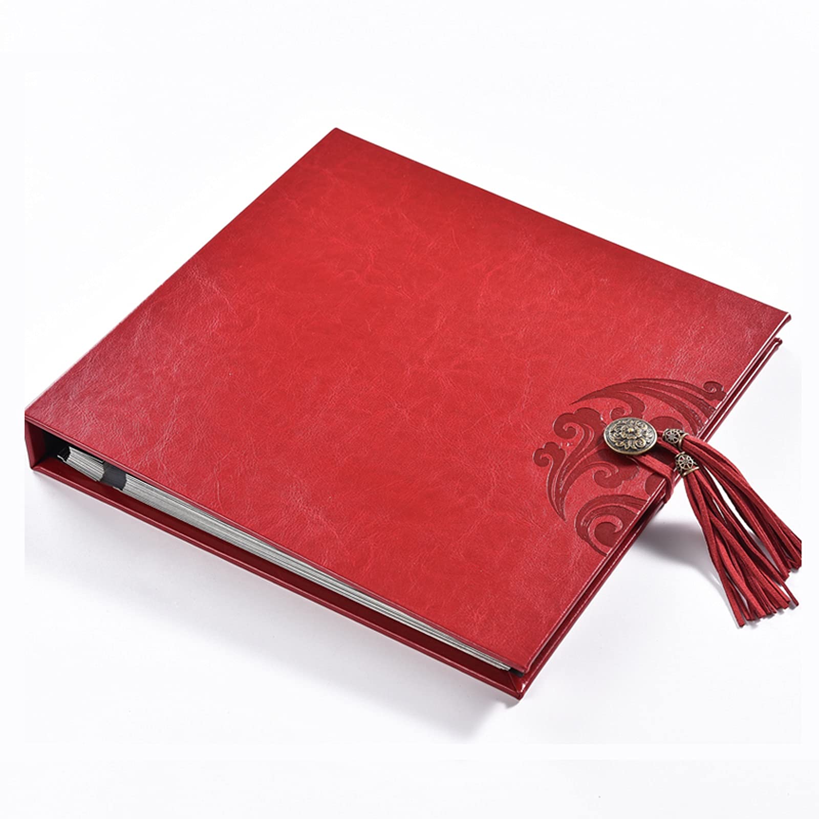 Album zdjęć Album fotograficzny pokryty DIY album książki typu pasta Ręcznie Kreatywny album Photo Memory Book Tassel Design Prosta atmosfera Album ze zdjęciami