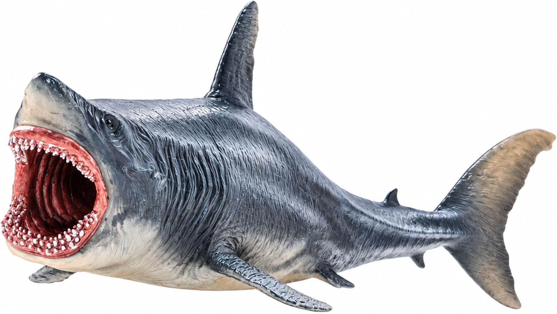 Gemini&Genius Megalodon Shark Toys Sea Monster Ocean Animal Shark Figurine