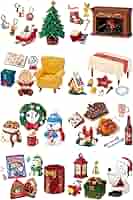 In a Nutshell クリスマス ピーナッツ型 置き物 In a Nutshell クリスマス ピーナッツ型 置き物
