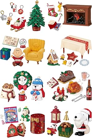 スヌーピー BOX トロフィー　クリスマス 2025年10月発売】リーメント SNOOPY's Christmas Night BOX｜全8